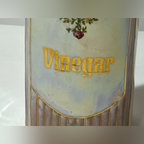 Lustreware 1950s Iridescent German Lusterware Porcelain Vinegar Decanter 2895 - Picture 2 of 14